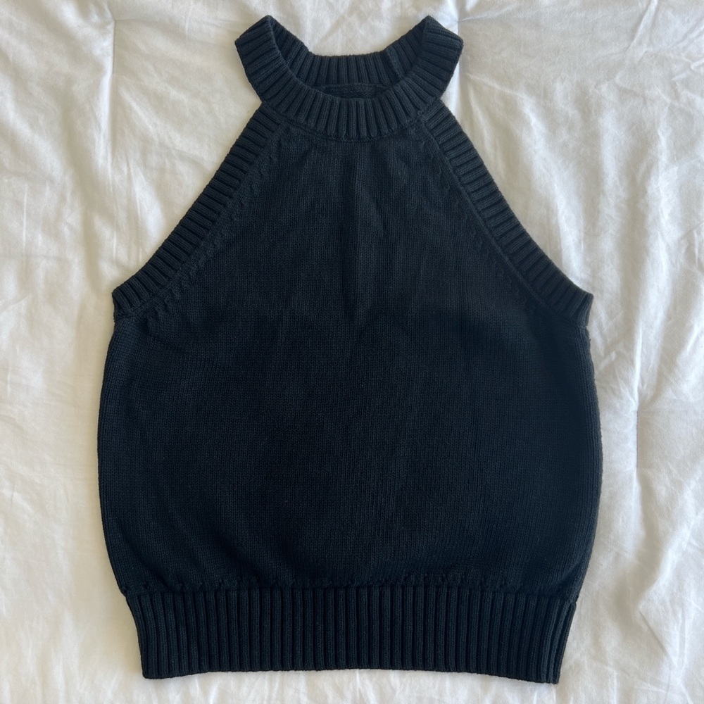 banana republic sleeveless sweater tank